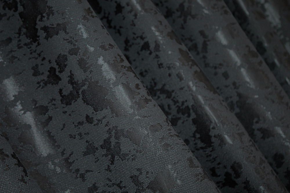 Комплект готовых штор VR-Textil Лен мрамор Pavliani ХО № 1262ш Графитовый 150х280 см 2 шт (33-0106) Киев - изображение 6