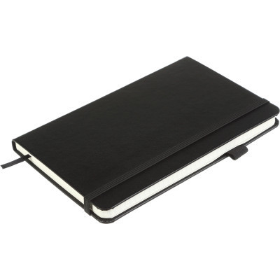 Книга записная Buromax Etalon 125x195 мм 96 листов без линовки обложка из искусственной кожи Черная (BM.291060-01) Винница - изображение 3