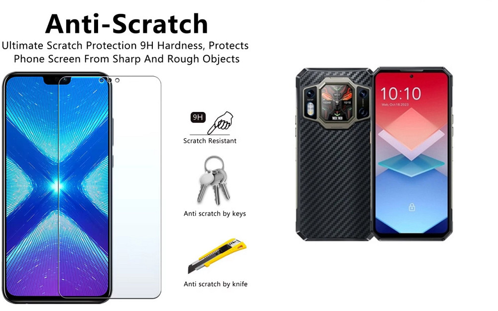 Захисне скло NeoGlass для Oukitel WP30 Pro – надпрозоре та стійке Київ - фото 1