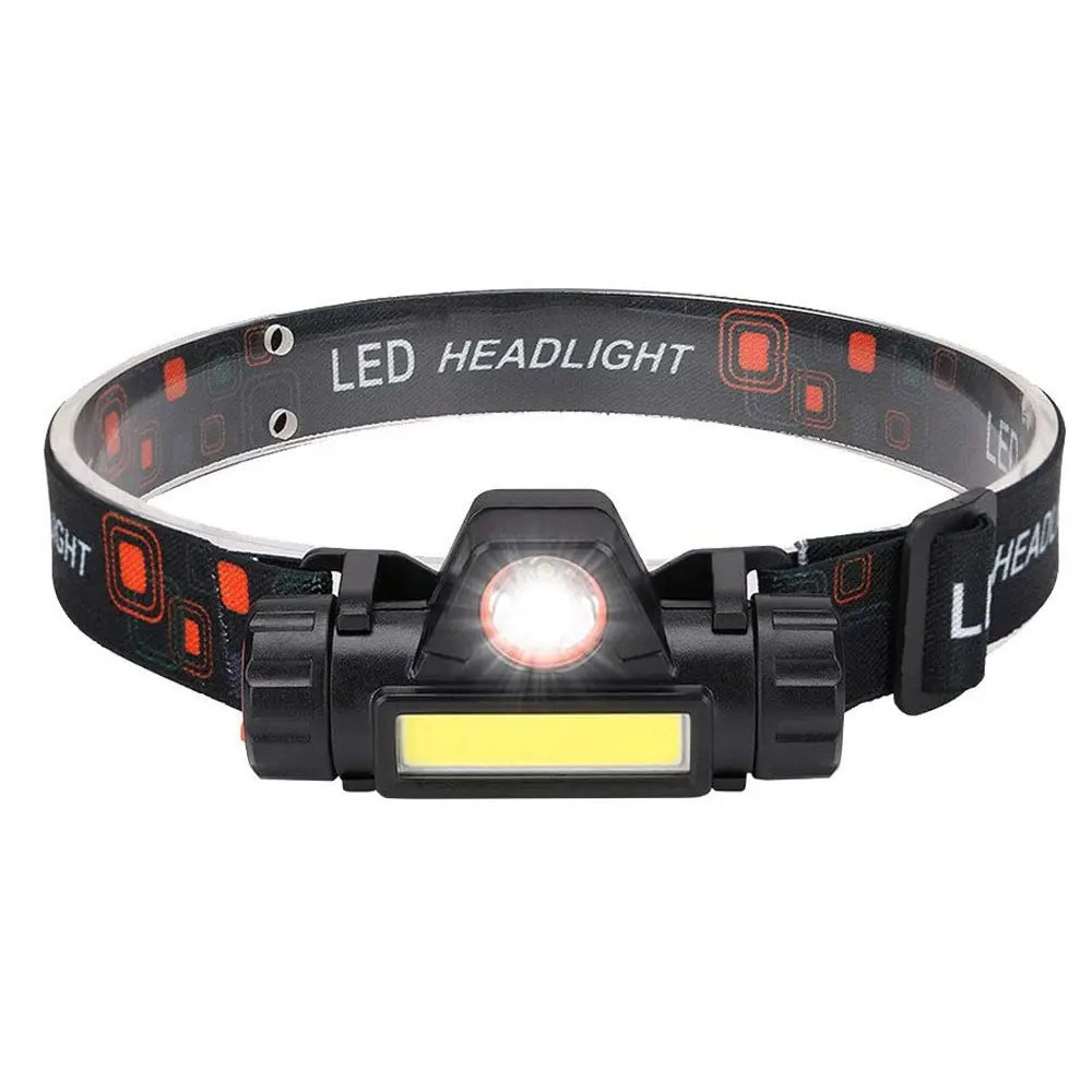 Ліхтарик налобний акумуляторний 1200мАгод XPE+COB AC Prof OPL1314 Київ - фото 1