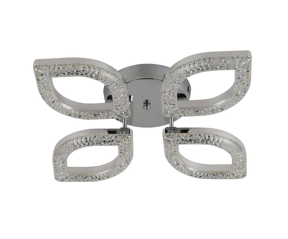 SIRIUS Люстра світлодіодна акрилова Sirius 2721/4 CR 40W*2 Коломия - фото 2