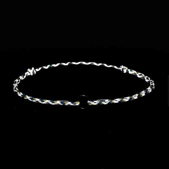 Шнурок для адресника из паракорда WAUDOG Smart ID, светоотражающий, 