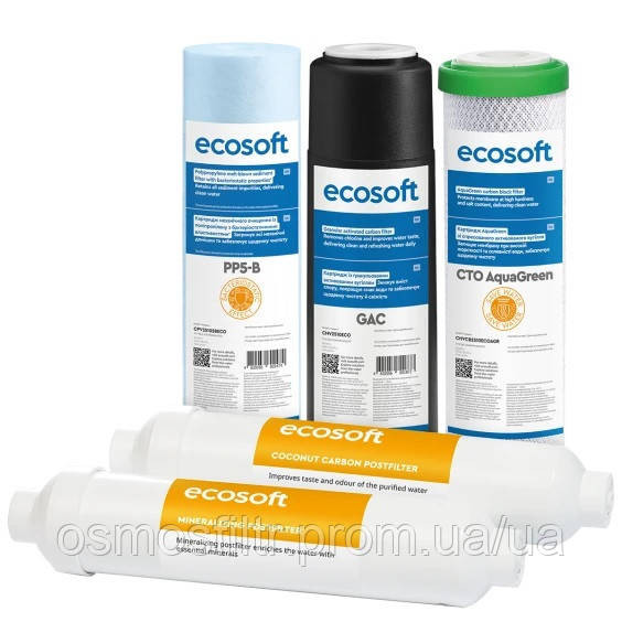 Комплект картриджей Ecosoft Absolute 