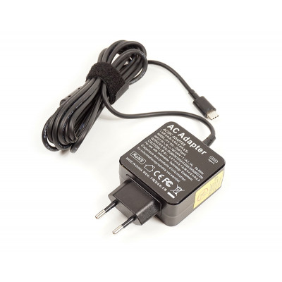Блок питания к ноутбуку PowerPlant 45W Type-C Универсальный, 20V, 2.25A (NA700059) Винница - изображение 1
