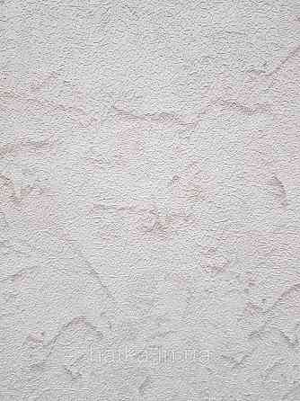 Шпалери вінілові на флізеліні гарячого тиснення DU&KA 1.06х10 вензель основа під штукатурку сірі коричневі Київ