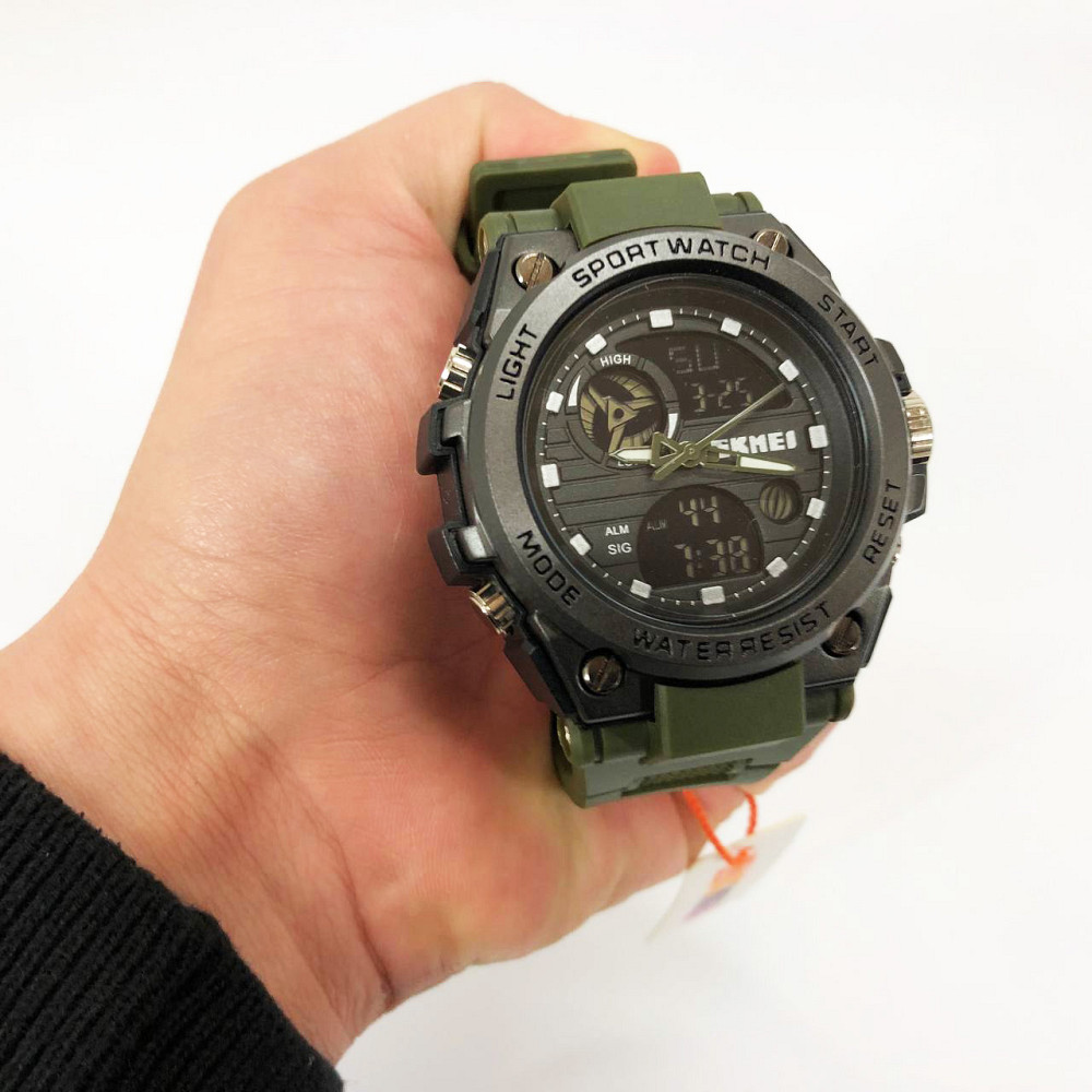 Военные часы для всу SKMEI, Военные часы с секундомером Тактические для ЗСУ YG-89 Львов - изображение 13