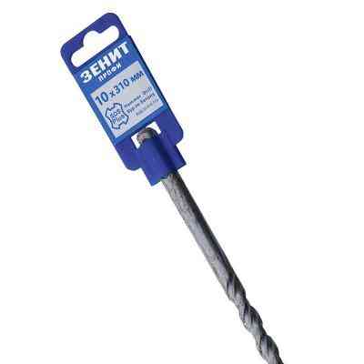 Бур Зеніт "ПРОФІ" SDS-Plus 10х310 мм, спираль 4S (20010310) Винница