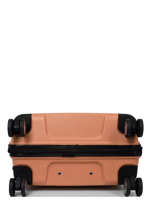 Чемодан полипропиленовый MADISSON 33703 средний 66 см золотисто-розовый Киев - изображение 7