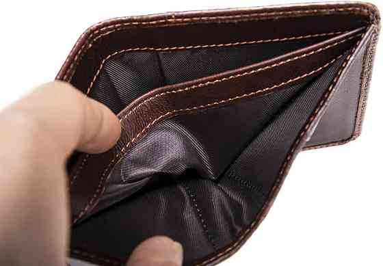 Мужское портмоне mini глянцевое 20245 Vintage Коричневое Киев