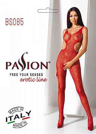 Эротический бодистокинг с рисунком Passion BS085 red Sex Aura Киев