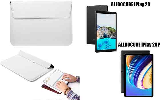 Чехол-конверт VitoCase для ALLDOCUBE iPlay 20, iPlay 20P, с функцией подставки для планшета Белый Киев