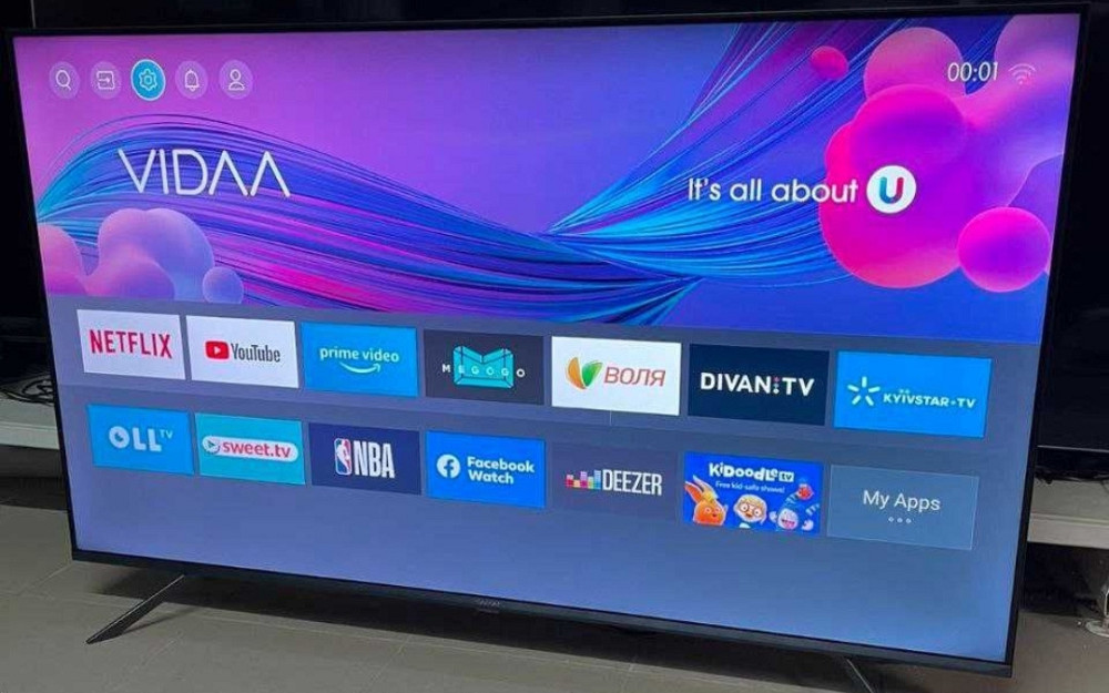 Телевизор Безрамный: 58