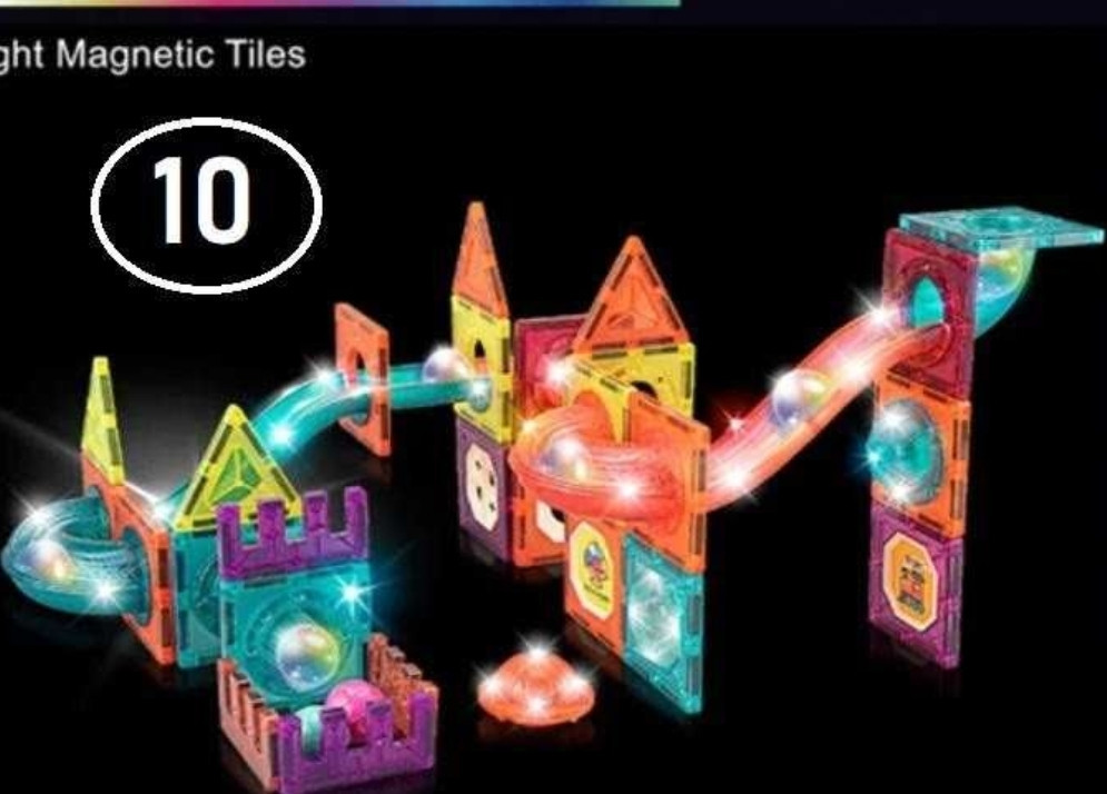 Качественный Детский магнитный конструктор подсветки Деткий магнитный. Харьков - изображение 2