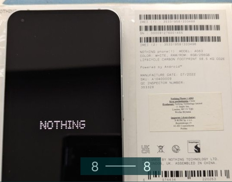 Телефон Nothing Phone 1 256Gb. Киев - изображение 1