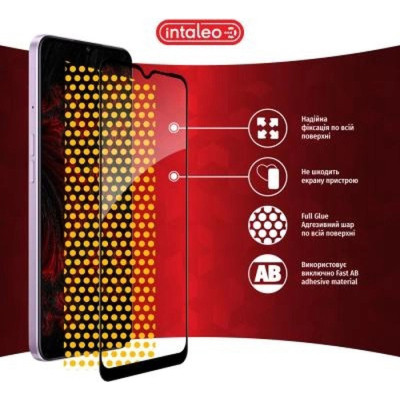 Стекло защитное Intaleo Full Glue Realme 9 Pro Plus (1283126542695) Винница - изображение 6