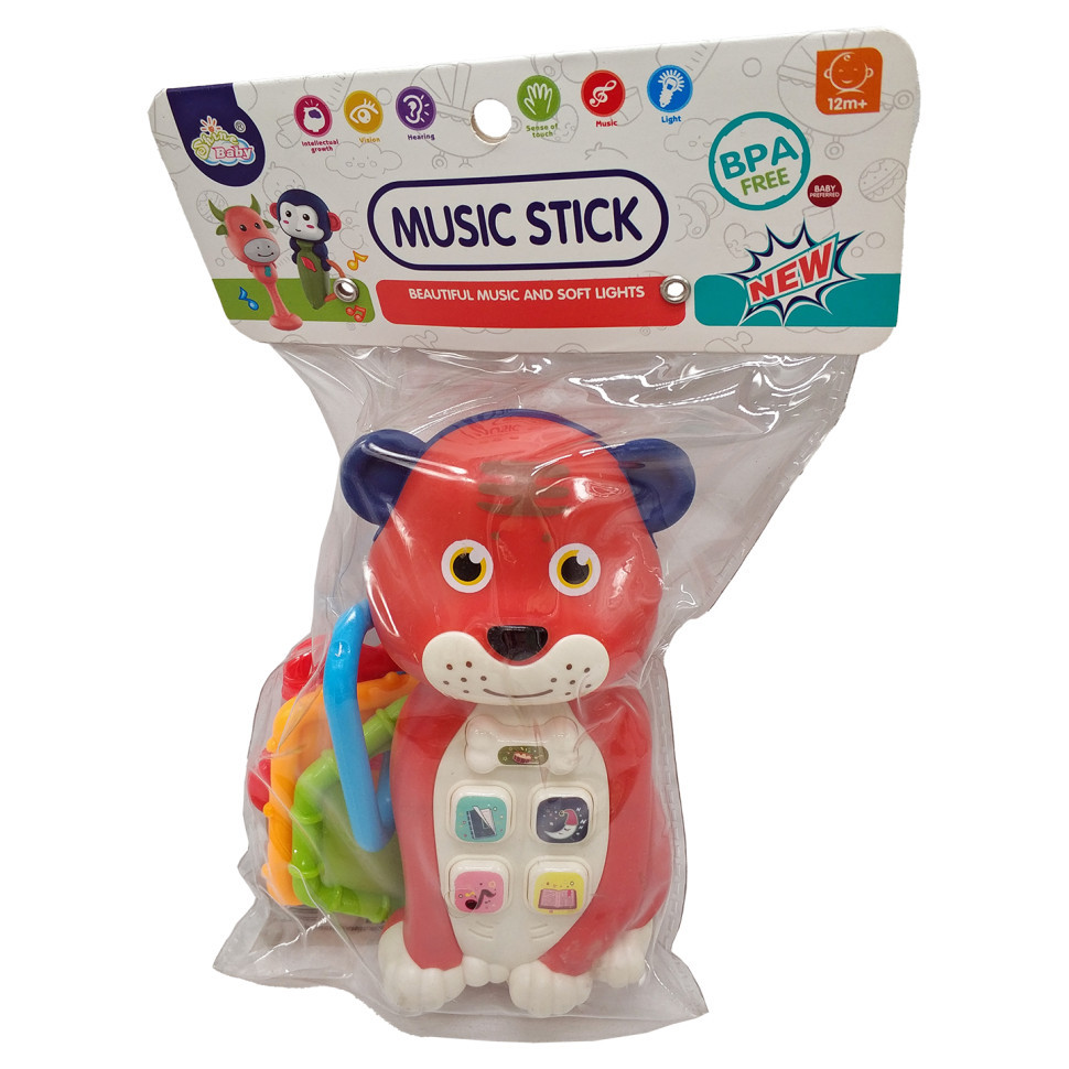 Игрушка Телефончик 8116, 7,7*6*14,4 см Красный Винница - изображение 1