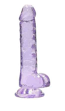 Фалоімітатор - Realrock Dildo 7" Purple Sex Aura Київ