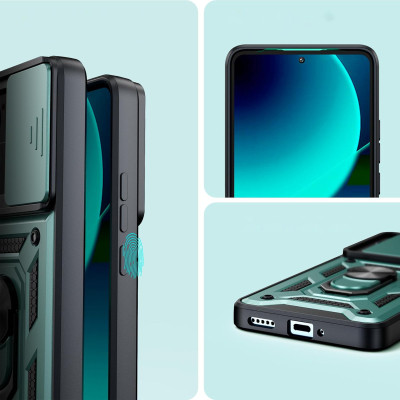 Чохол до мобільного телефона BeCover Military Xiaomi 13T/13T Pro Dark Green (710559) Вінниця - фото 3