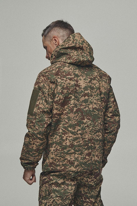 Военная летняя мужская куртка хищник тактическая полевая куртка рип стоп с капюшоном для военнослужащего Львов - изображение 2