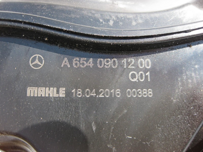 Mercedes-Benz  A6540901200 Впускний повітропровід з витратоміром у зборі двигуна OM654 R4 2.0 Diesel E-Class W213 Одеса - фото 3