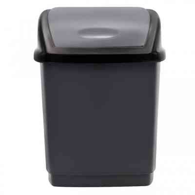 Контейнер для сміття Горизонт Домік Металік 1.7 л (гор-02034/металік) Вінниця