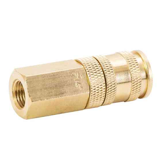 З'єднання швидкознімне посилене з фіксатором FT 1/4" (латунь) SIGMA (7021641) Київ