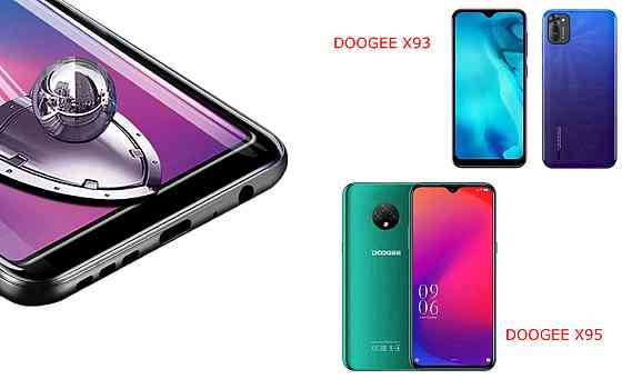 Защитное стекло DefenzoGlass для DOOGEE X93, DOOGEE X95 – двойная прочность Киев