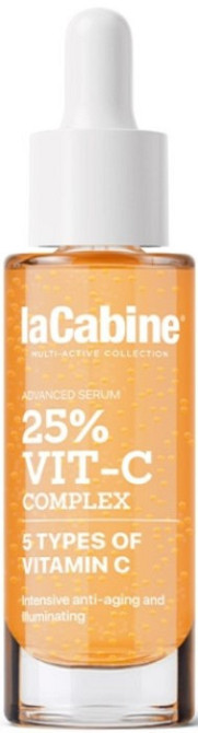 Сироватка для обличчя з вітаміном C Vit-C 25% Complex Advanced Serum LaCabine, 30 мл Дніпро - фото 1