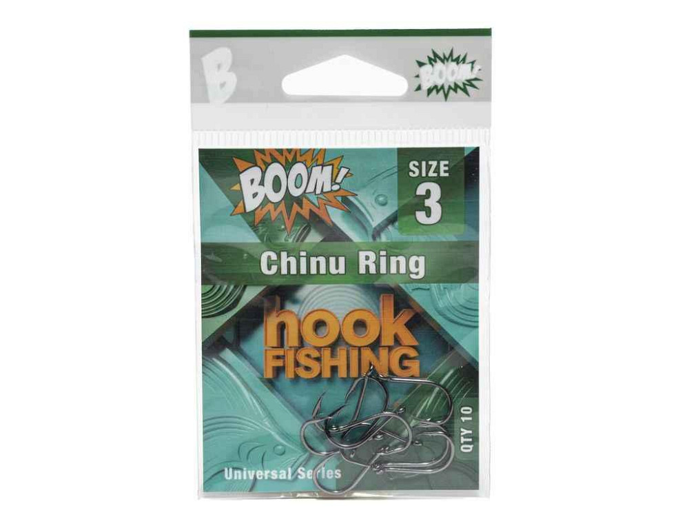 Гачок для мирної риби Chinu Ring №3 (10 шт/уп) (BN) ТМ BOOM Київ - фото 1
