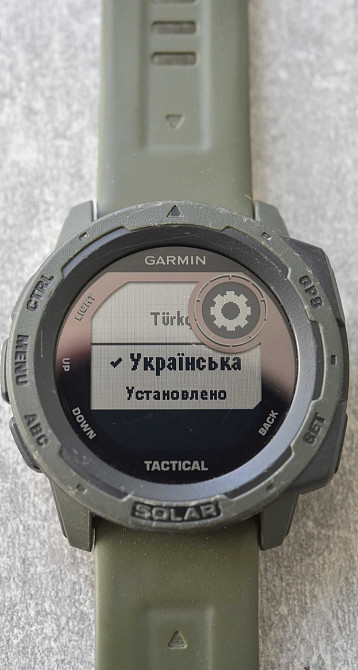 Смарт -Часы Garmin Instinct Tactical Solar Киев - изображение 3