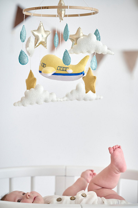 Музичний мобіль WoollyFox «Мрія» з 35 мелодіями Київ - фото 1