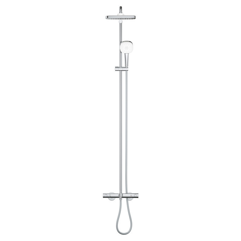 Душова система настінного монтажу з термостатом для ванни Grohe Tempesta System 250 Cube   ( 26691001 ) 28397 Харків - фото 2