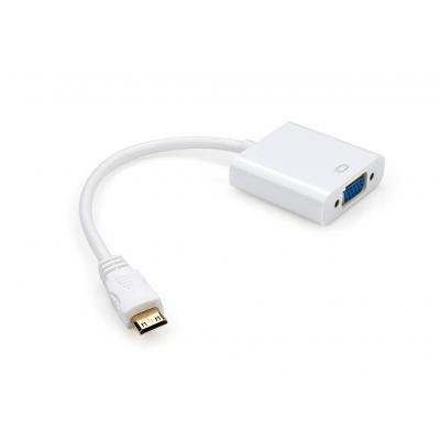 Переходник HDMI C M to VGA F 0.15m Vinga (HDMICMVGAF-01) Винница - изображение 2