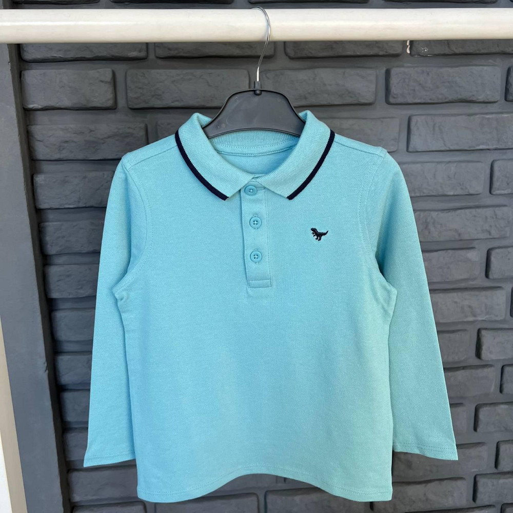 Дитяча Кофта Поло для Хлопчика George Блакитна 12-18міс (80-86см) пакунок малюка Киев - изображение 1