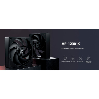 Кулер для корпуса ID-Cooling AF-1230-K Винница - изображение 12