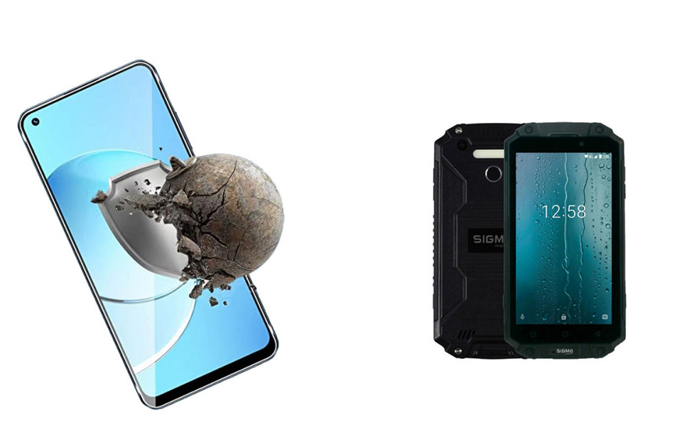 Защитное стекло DefenzoGlass для Sigma mobile X-treme PQ39, PQ39 MAX, PQ39 Ultra – двойная прочность Киев - изображение 2