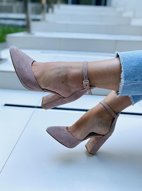 SANTINI Босоніжки жіночі SANTINI 953586-22 пудра (літо, замша натуральна) (3772) 35р.36р.37р. Коломыя - изображение 7