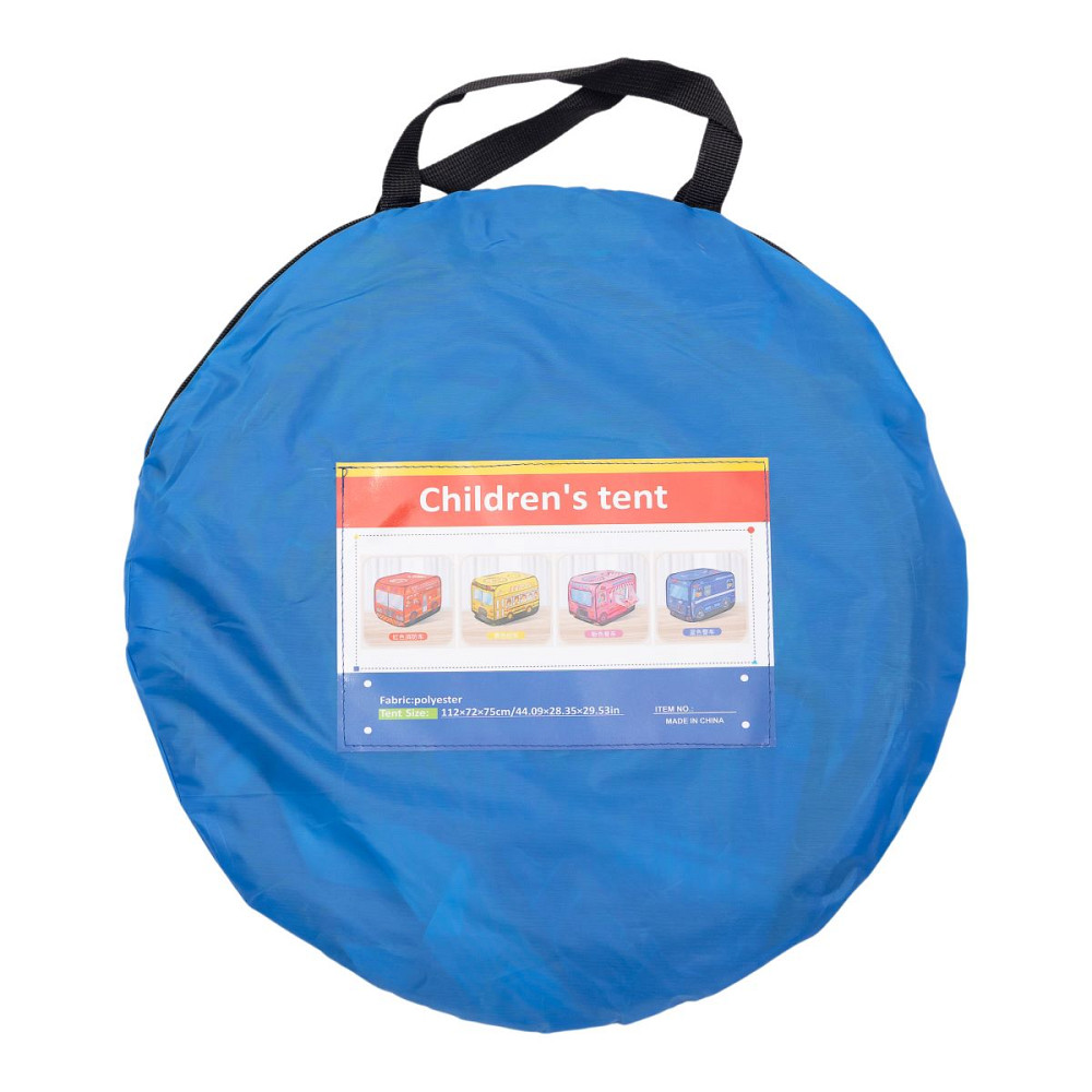 Lugi Дитячий ігровий намет «Поліцейська машина» 110×70×66 см намет для хлопчика Синій HP-S-5NDB Коломия - фото 2