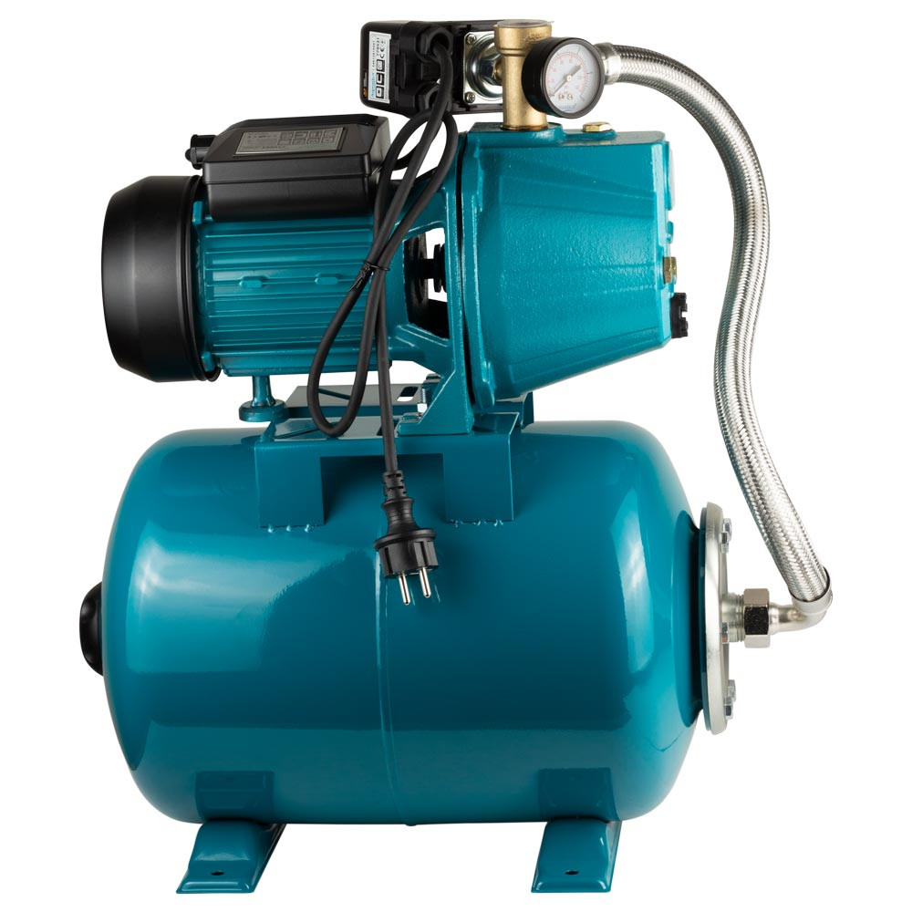 Aquatica Станция 1.1кВт Hmax 55м Qmax 60л/мин (самовсасывающий насос) 24л Украина AQUATICA JETa Коломыя - изображение 6