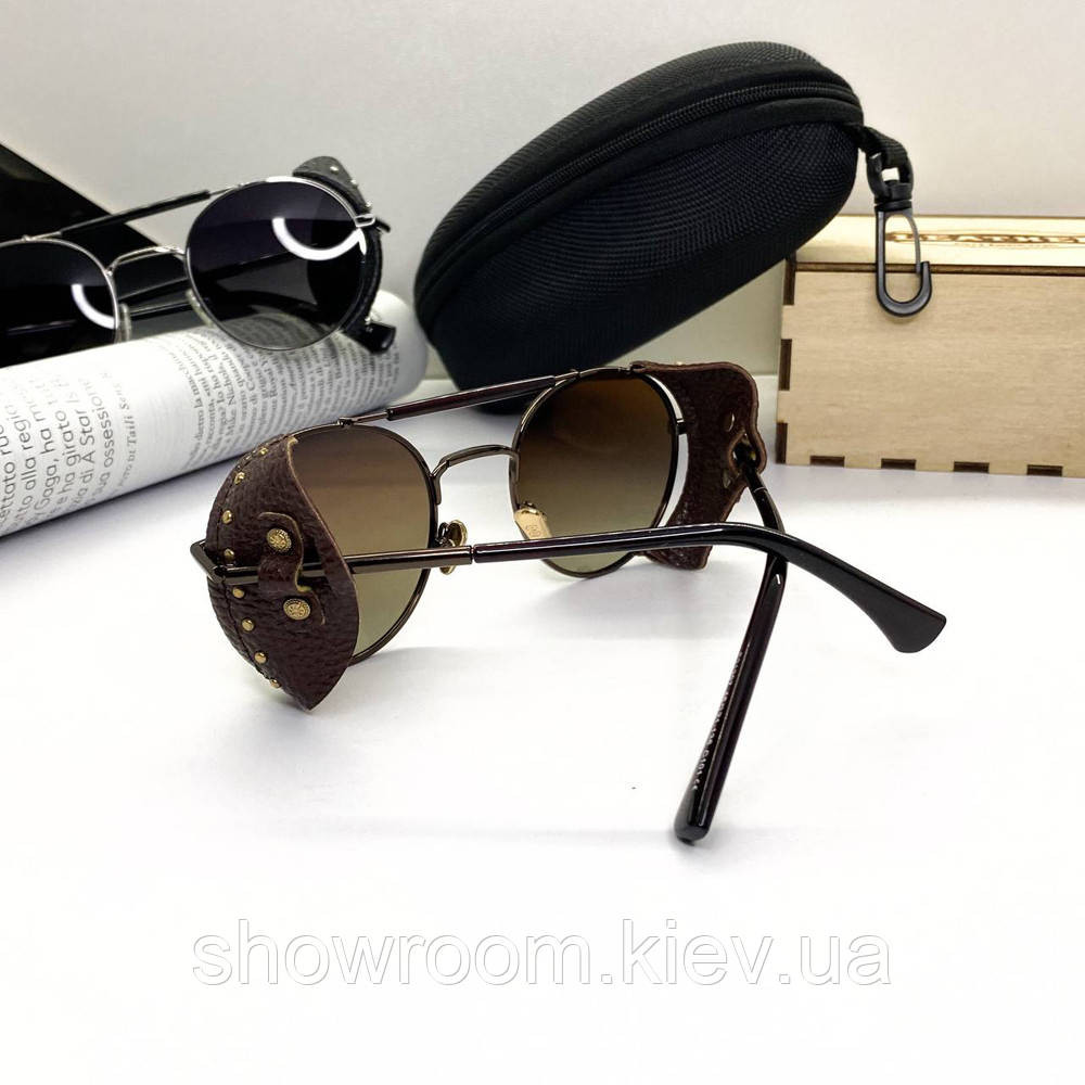 Чоловічі сонцезахисні окуляри з поляризацією Polarized (97313) brown Київ - фото 4