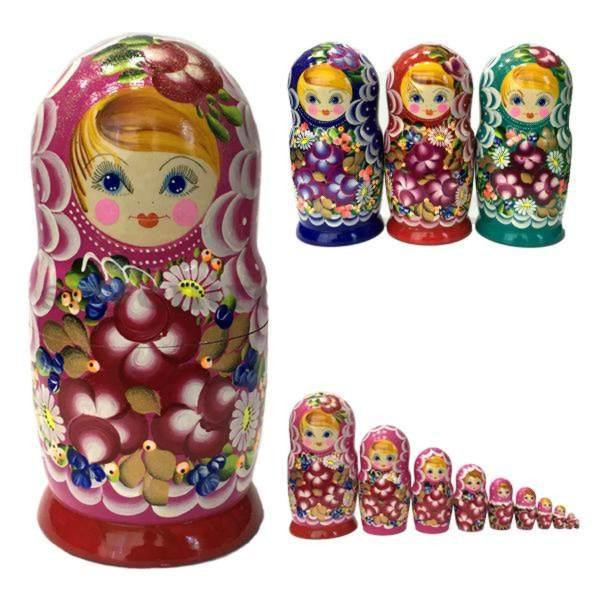 Статуэтка Матрешка большая 10 в 1 Киев - изображение 1