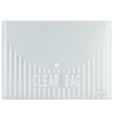 Папка - конверт Comix А4, прозрачная (FOLD-COM-C335-C) Винница - изображение 1