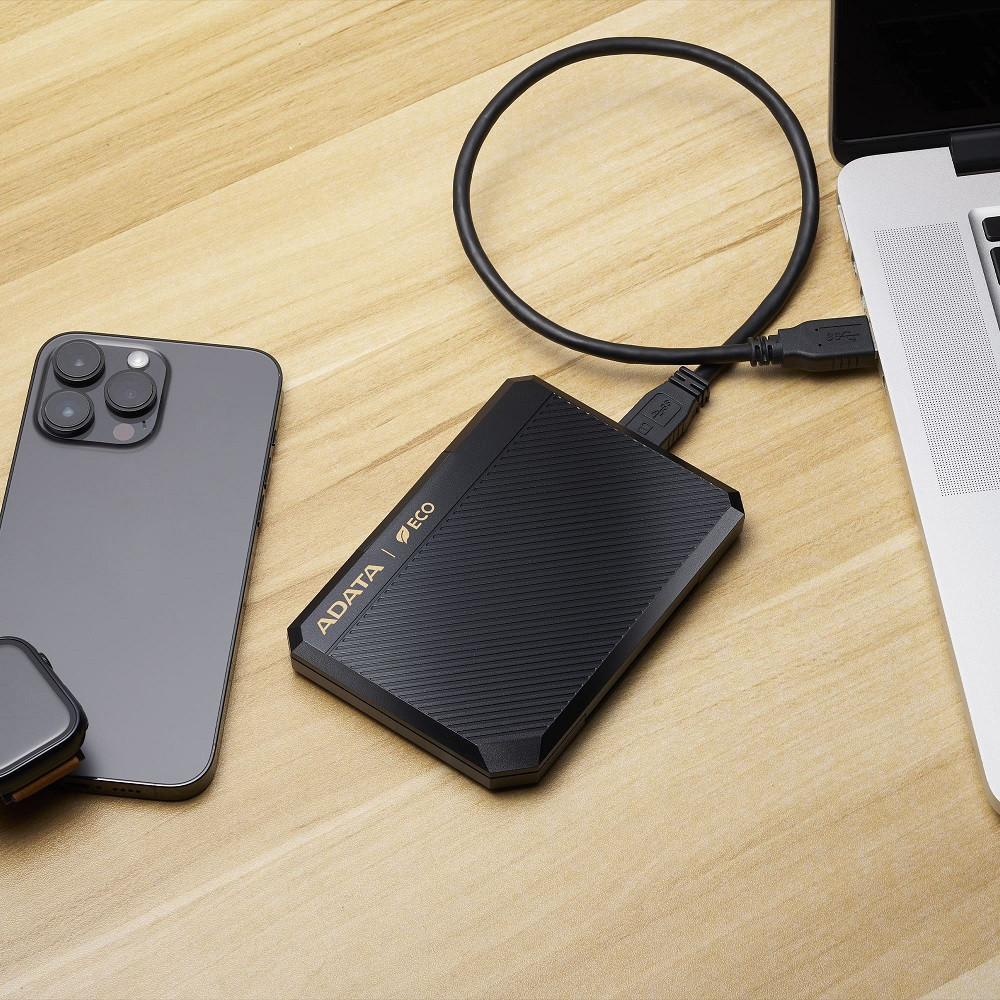 Зовнішня кишеня для накопичувача A-DATA EC600 для 2.5'' HDD/SSD USB3.2 Gen2 Black Одеса - фото 8