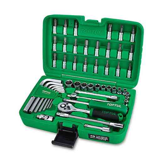 Набір інструменту в кейсі 1/4" 49ед. TOPTUL GCAI2492 Одеса