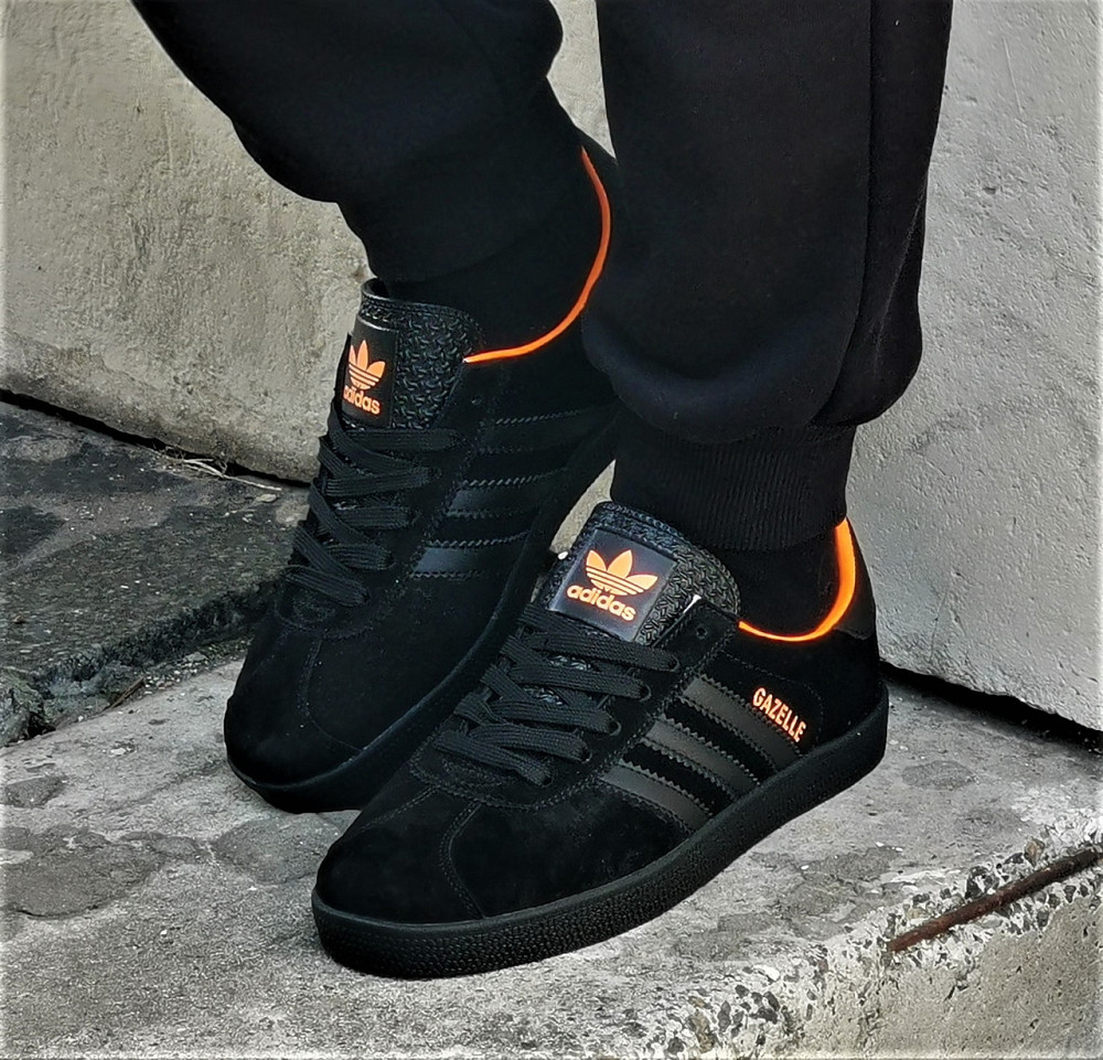 Кроссовки Adidas Gazelle Черные Адидас Женские Газели (размеры: 36,37,38,39,40,41) Видео Обзор Днепр - изображение 10