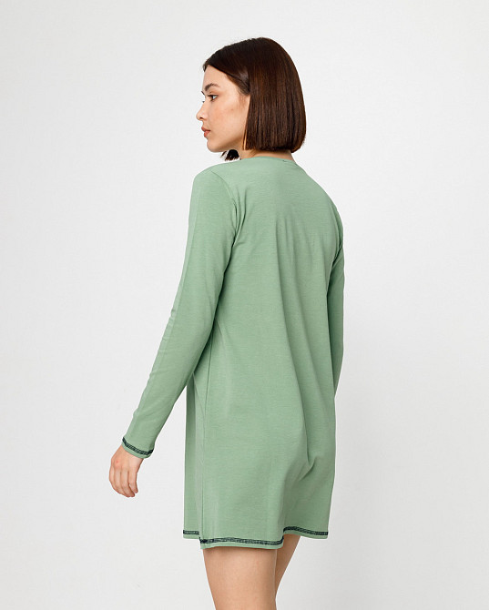 Туніка з довгим рукавом Nicoletta 83611 XL, Світлий хакі Київ - фото 4