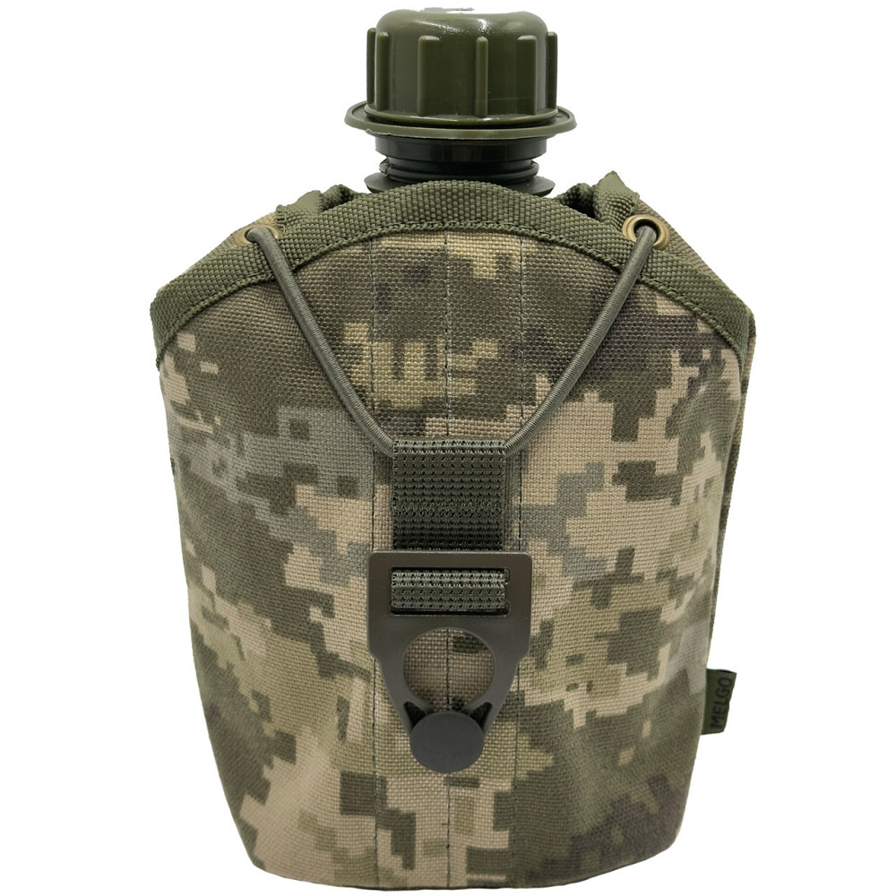 Фляга армійська 1л в чохлі Піксель ММ-14 Cordura 1000 D Киев - изображение 1
