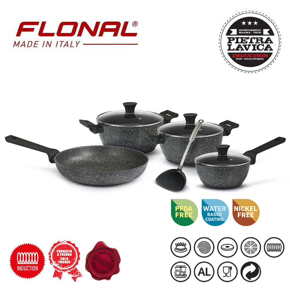 Набір посуду Flonal Pietra Lavica 8 предметів (PLISET08PZ) Київ - фото 2