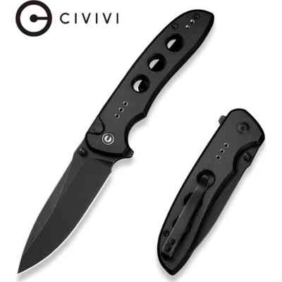 Ніж Civivi Hyperpulse Darkwash Black Aluminum (C23087A-1) Вінниця