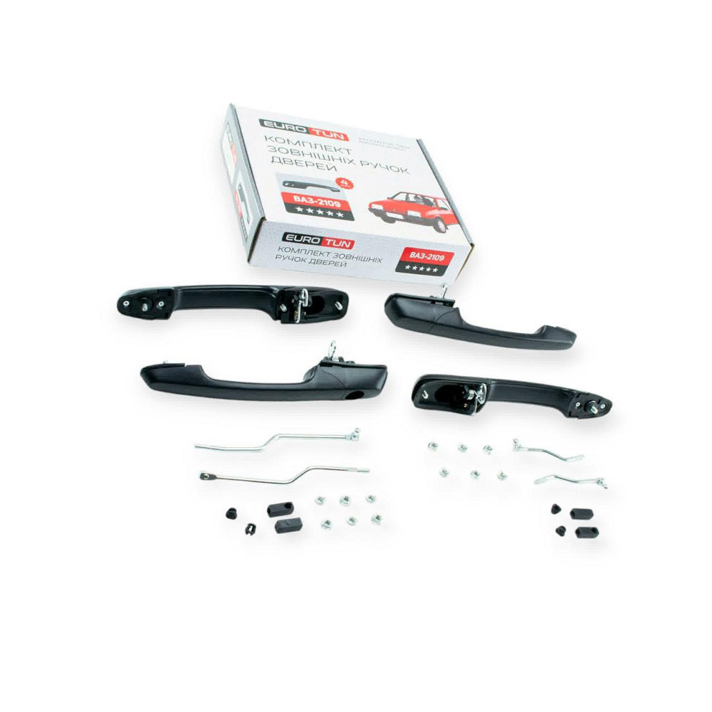 Ручка наружная 2109, 21099, 2114, 2115 (к-кт 4 шт) Евро двери Мукачево - изображение 1